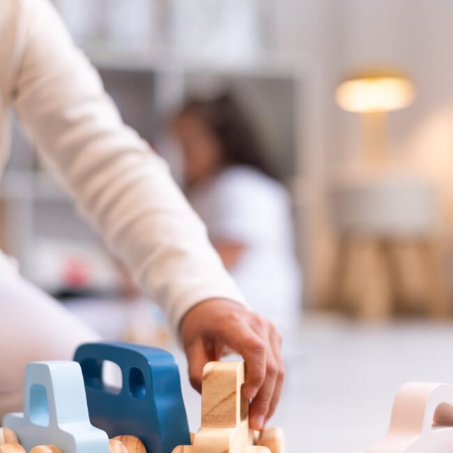 Set de 3 - Carritos de madera