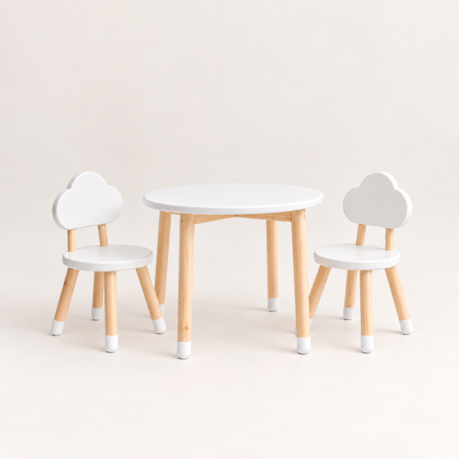 Set de Mesa + 2 Sillas