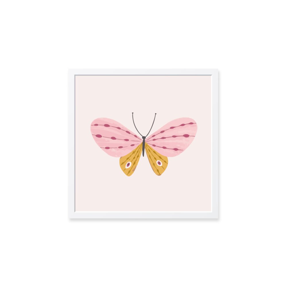 Pink butterfly