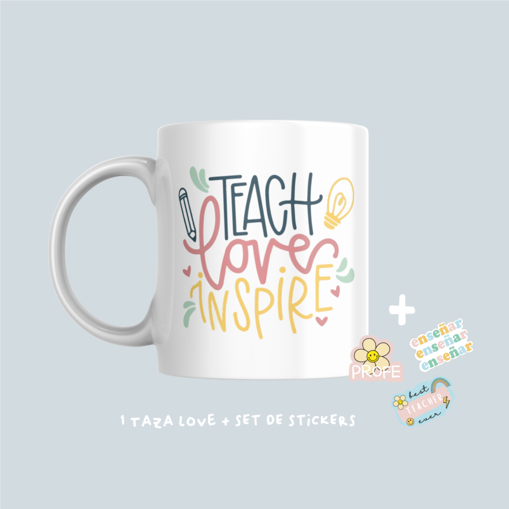 Taza Teach love