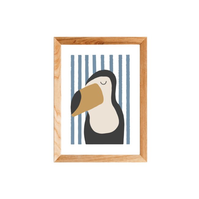 Tucán, Rayas azules