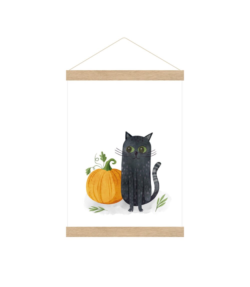 Canva Halloween Cat