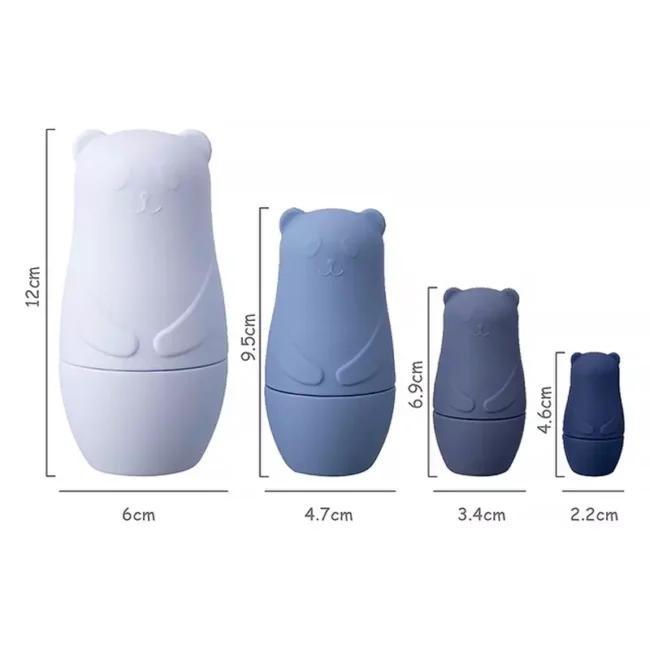 Oso de Silicona para anidar