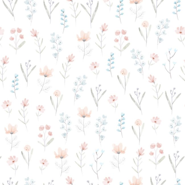 Wallpaper Pastel Flora