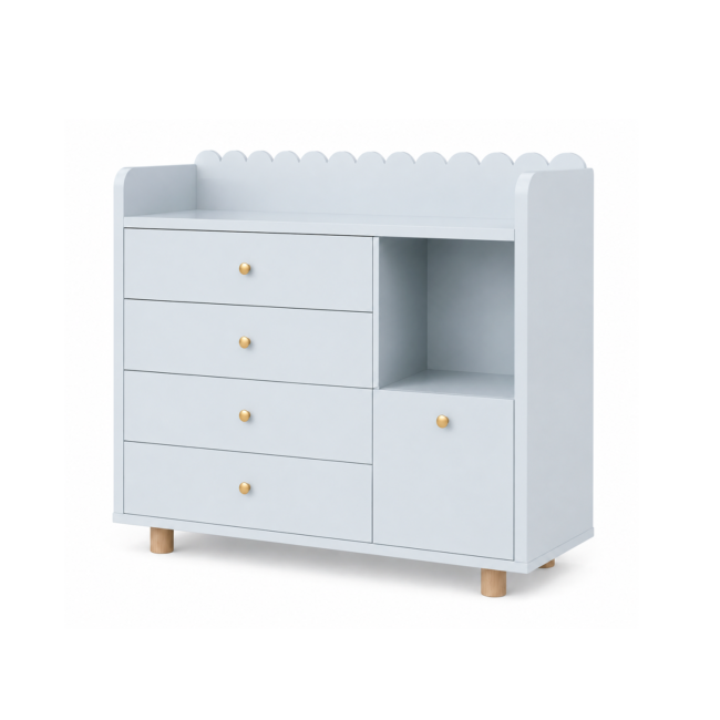 Comoda Cambiador Scalloped