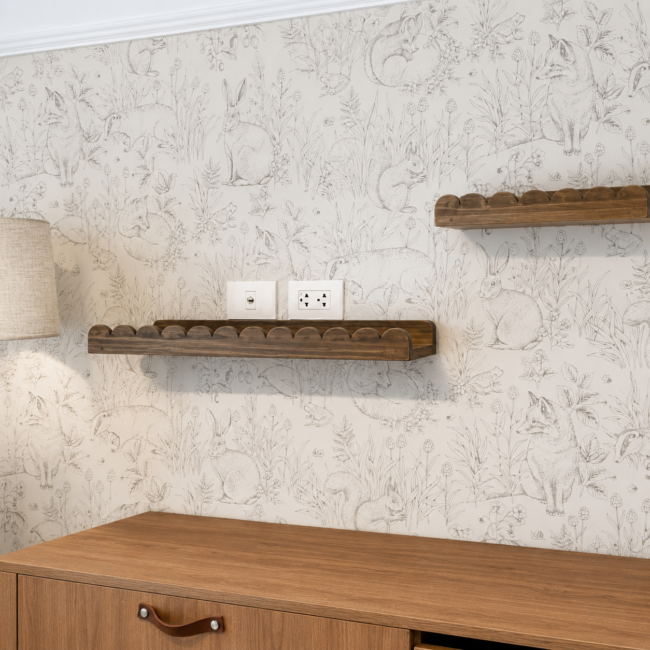 Repisa Scalloped Duna