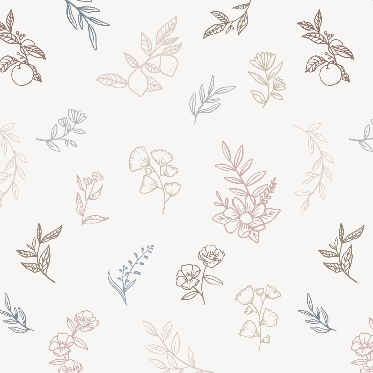 Wallpaper Flores Suaves
