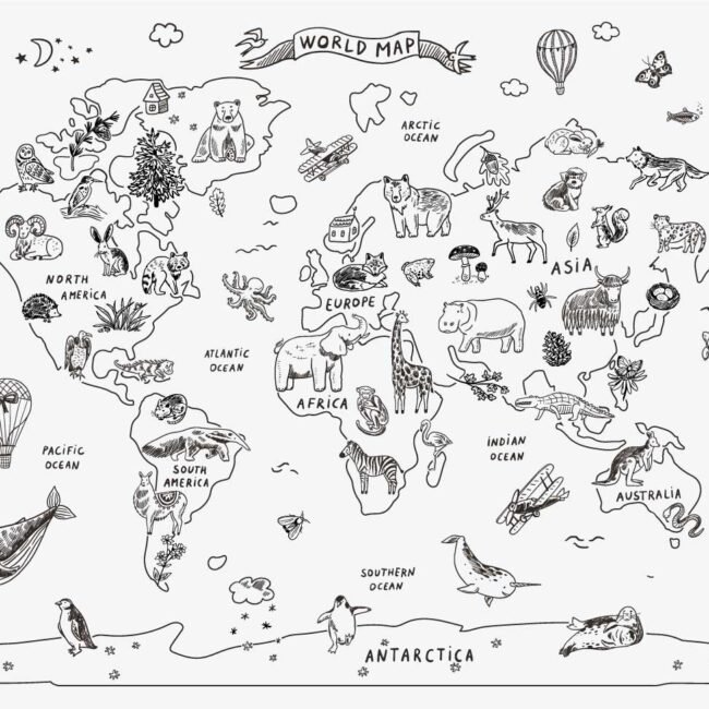Wallpaper World Map